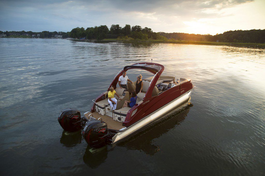 Harris Pontoon-Crowne Twin Engine